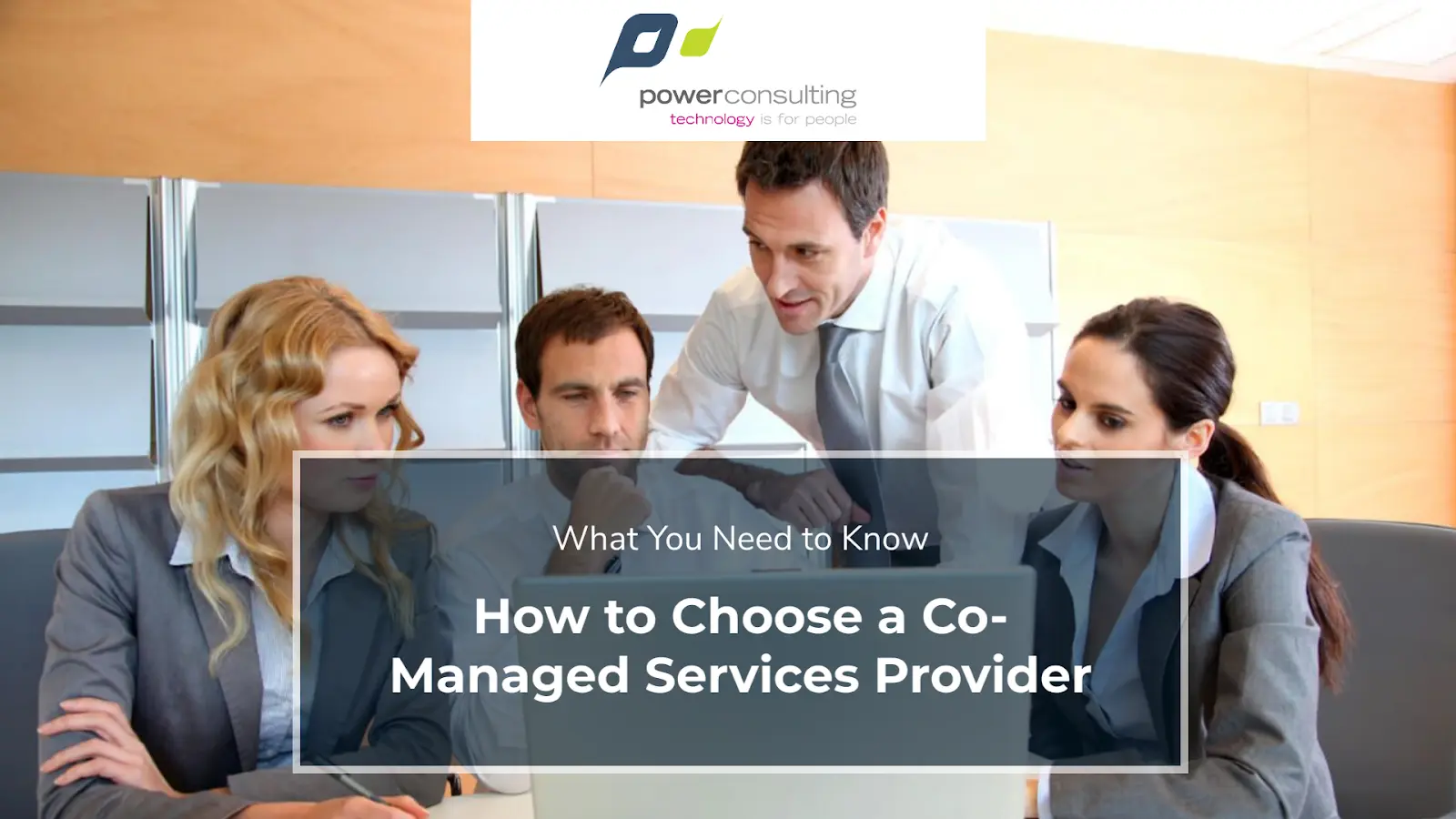 Choosing a Co-Managed IT Service Provider